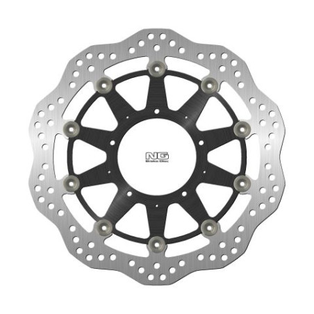 NG stabdžių diskas priekis HONDA VFR800F / VFR800X '19-20 (310X94X4,5mm) (5X6,5mm) WAVE plaukiojantis (ALUMINUM CENTER)