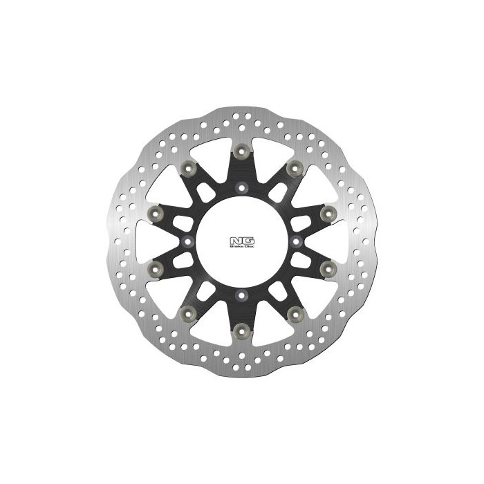 NG brake disc front KAWASAKI SUPERMOTARD 125 / 250 '06, SUPERMOTARD 450 '06-10 (320X109X5mm) (4X9,5mm) WAVE floating