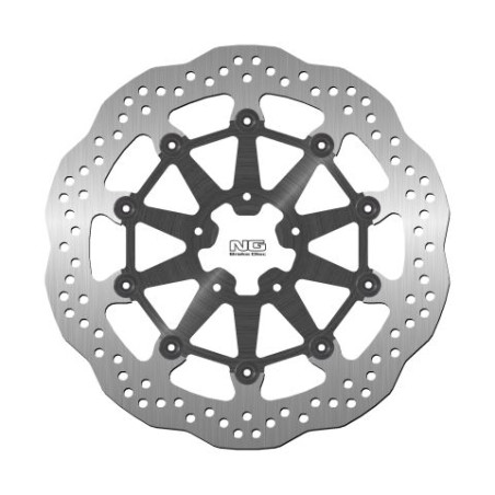 NG stabdžių diskas priekis KTM DUKE 690 R / ABS '14-'16 (320X52X5mm) (5X8,5mm) WAVE plaukiojantis