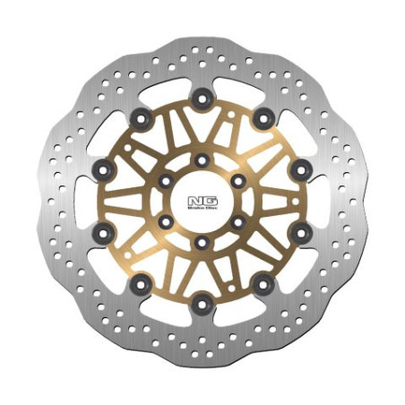 NG brake disc front MOTO GUZZI NORGE 1200 '06-16 (320X64X5,0mm) (6X8,5mm) WAVE floating