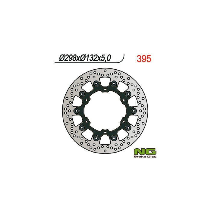 NG brake disc front YAMAHA XVZ 1300 / XV 1600A WILDSTAR (298X132X5) floating