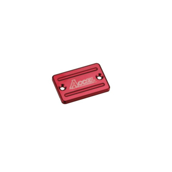 ACCEL brake master cylinder cover front HONDA STREET color red