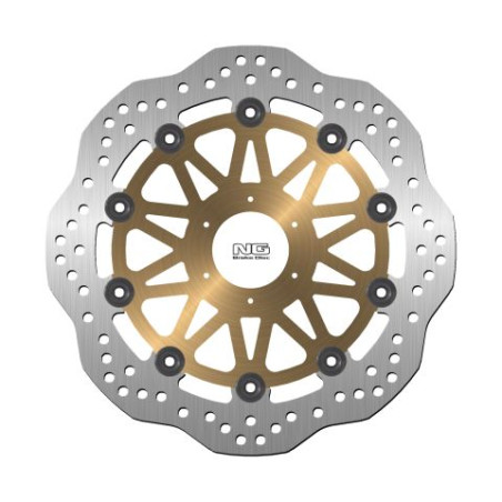 NG stabdžių diskas priekis HONDA CBR600 '95-98, CBR900 / 929 '93-97 (296X58X4mm) (6X6,5mm) WAVE plaukiojantis