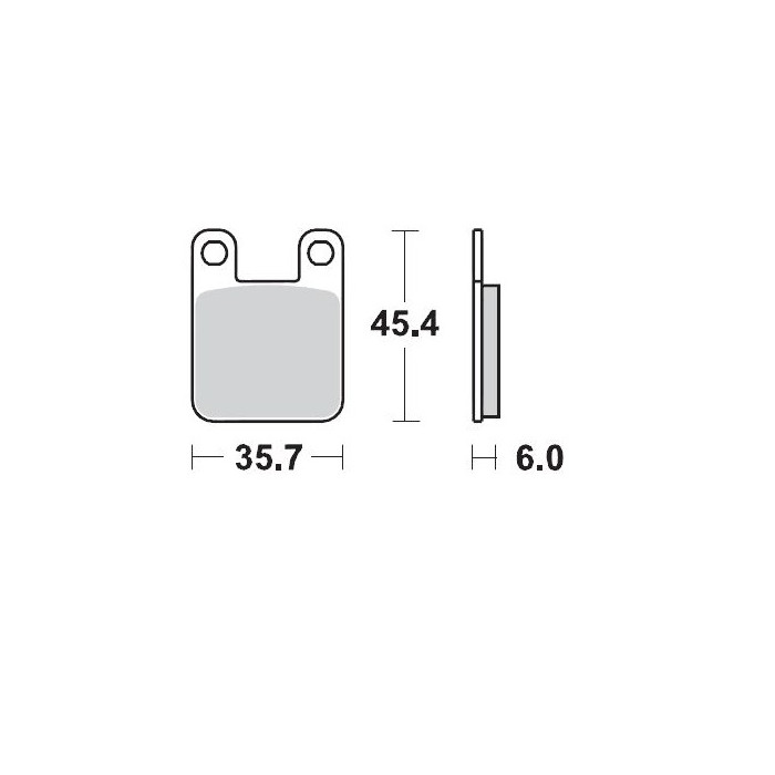 MOTO-MASTER brake pads KH115 SINTER METAL ENDURO: 21 (NITRO) front KTM: 65 2000-2001, SHERCO,GASGAS
