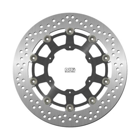 NG stabdžių diskas priekis BMW F 650 / 700 / 800 GS '93-'19, APRILIA PEGASO 650 '86-'08 (300X105X5mm) (6X6,5) plaukiojantis (ALU