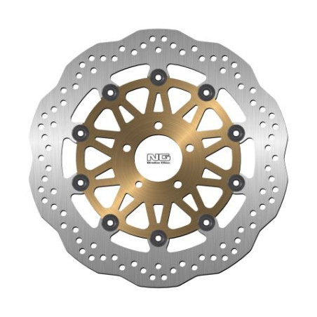 NG brake disc front KAWASAKI VN1500 / 1600 MEAN STREAK '02-08, ZX-12R / ZX-7R '00-04, ZZR1000 '93-01 (320X61X5mm) (5X10.5