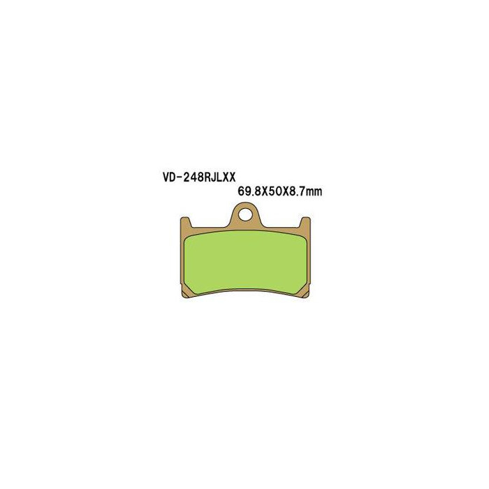 VESRAH brake pads KH252 / KH380 - replaced VD-248 (MADE IN JAPAN)