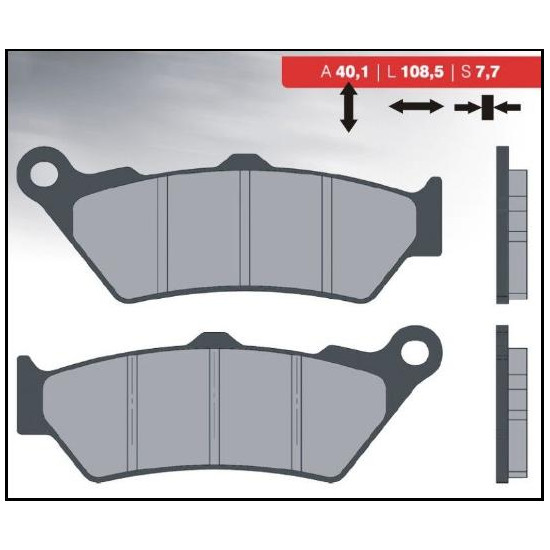 BRENTA brake pads KH209 (FT 3090)
