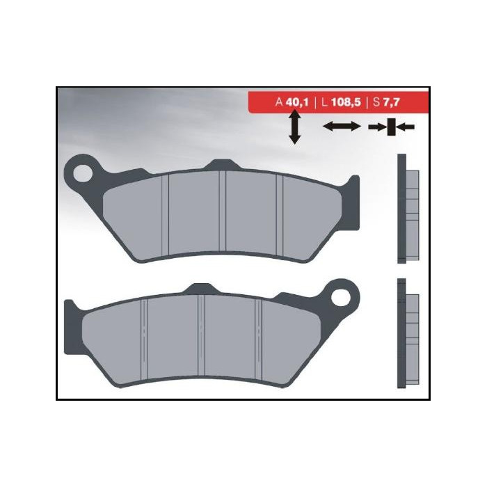 BRENTA brake pads KH209 (FT 3090)