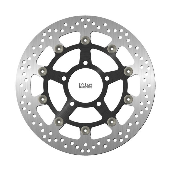 NG brake disc front TRIUMPH DAYTONA 600 '03-07, 650 '05-06, TT 600 '00-04, SPEED FOUR 600 '02-06 floating (ALUMINUM