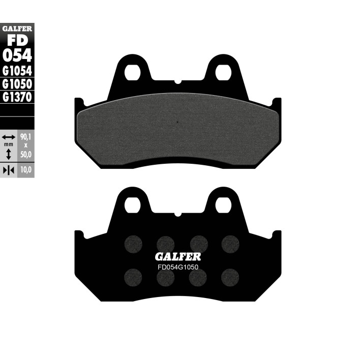 GALFER brake pads KH69 SEMI-METALLIC