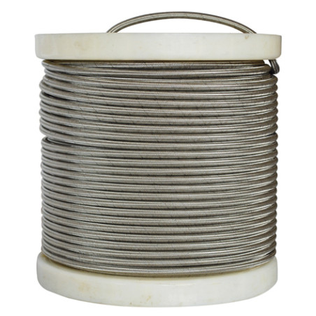 FREN TUBO STEEL BRAKE HOSE WITHOUT SHIRT - 1 MB (1M SECTION, CUT FROM A ROLL) (PCS1M)