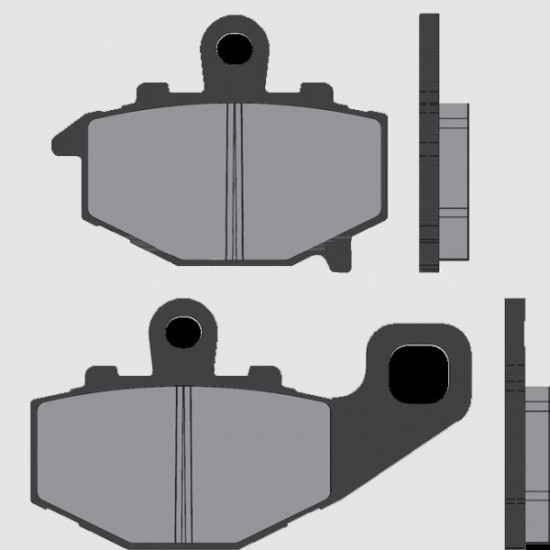 BRENTA brake pads KH192 rear KAWASAKI (FT 3089)