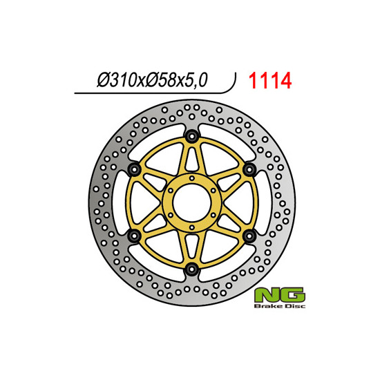 NG stabdžių diskas priekis...