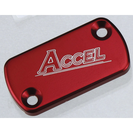 ACCEL brake master cylinder cover front HONDA CR / CRF / XR color red