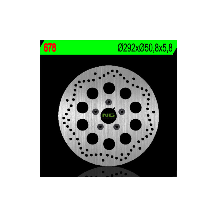 NG brake disc rear HARLEY DAVIDSON 883 '84-'98, 1340 '84-'98 (292X50,8X5,8) (5X8,5mm)