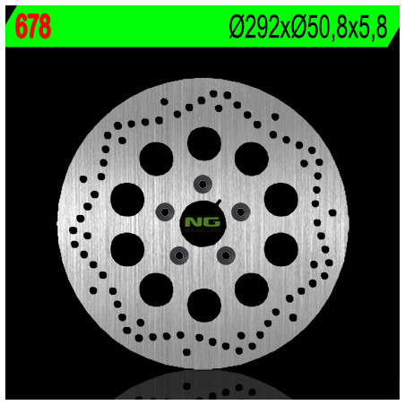 NG brake disc rear HARLEY DAVIDSON 883 '84-'98, 1340 '84-'98 (292X50,8X5,8) (5X8,5mm)
