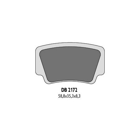 DELTA BRAKING brake pads KH463 KTM QUAD