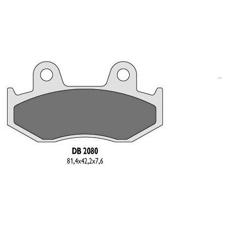 DELTA BRAKING brake pads KH92, KH323