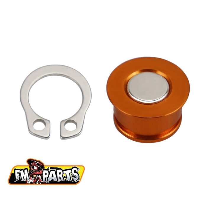 FM-PARTS spidometro daviklis / magnetukas KTM / HUSQVARNA '04-'22 spalva oranžinė