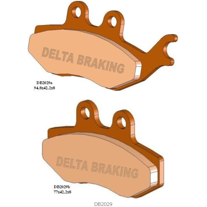 DELTA BRAKING brake pads KH374