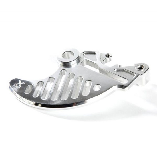 X-GRIP rear brake disc guard KTM EXC / EXC-F `04-`20M HUSQVARNA TE / FE `14-`20 HUSABERG `13-16 color gray