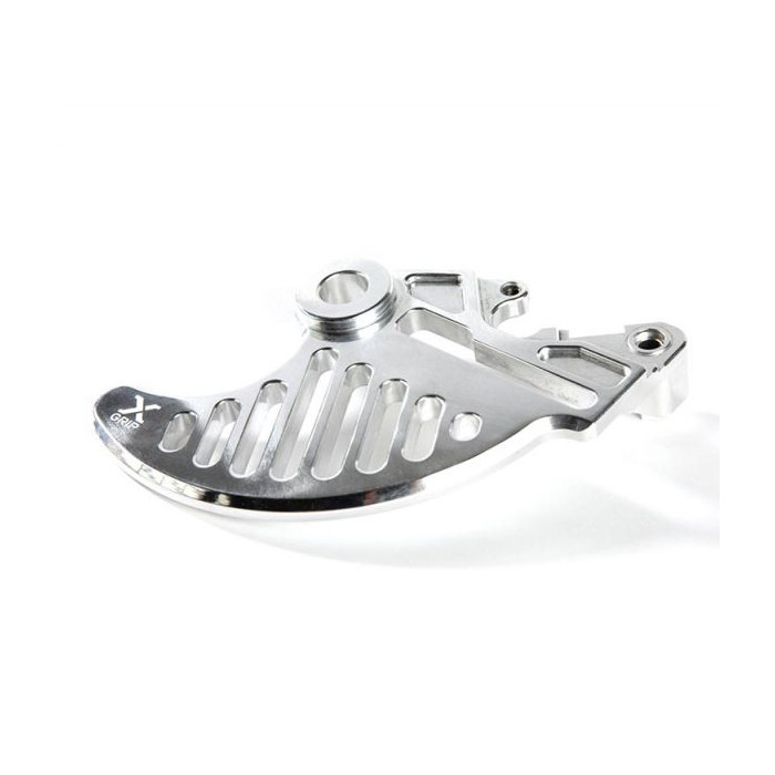 X-GRIP rear brake disc guard KTM EXC / EXC-F `04-`20M HUSQVARNA TE / FE `14-`20 HUSABERG `13-16 color gray