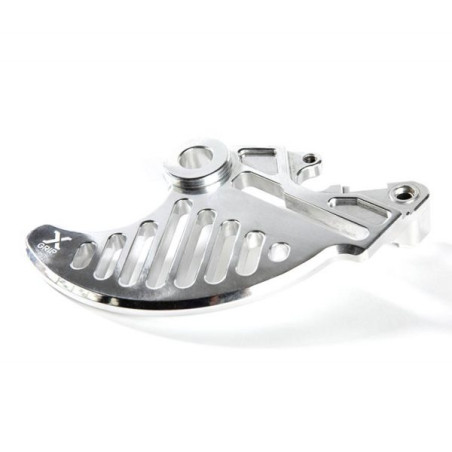 X-GRIP rear brake disc guard KTM EXC / EXC-F `04-`20M HUSQVARNA TE / FE `14-`20 HUSABERG `13-16 color gray