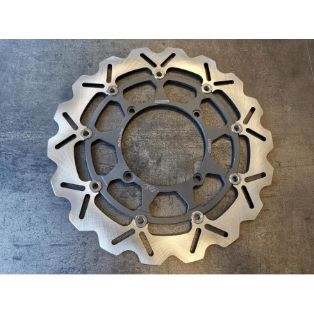 BRAKING brake disc front HUSQVARNA / BETA SUPERMOTO (diameter 320mm) floating WAVE (320x120x5)