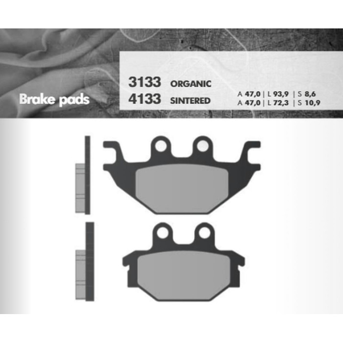 BRENTA brake pads KH377 (FT 3133)