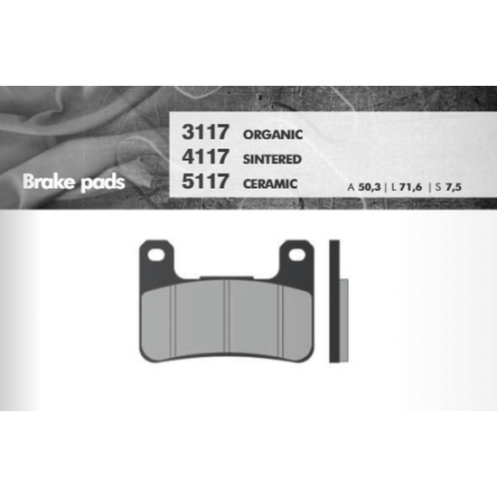 BRENTA stabdžių kaladėlės...