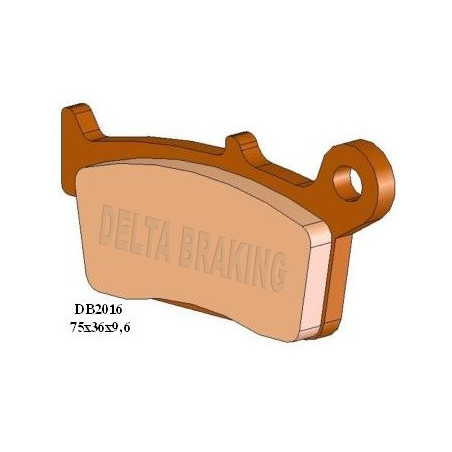 DELTA BRAKING stabdžių kaladėlės KH131 / 2 / KH233