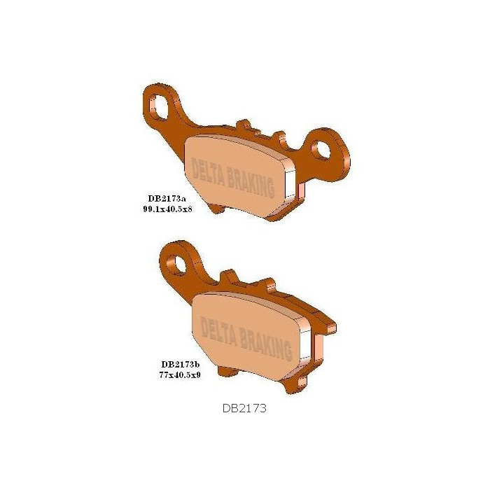 DELTA BRAKING brake pads KH384