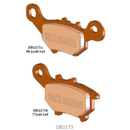 DELTA BRAKING brake pads KH384