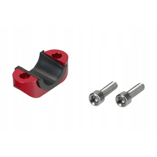 JR brake cylinder (pump) bracket color red (22 mm)