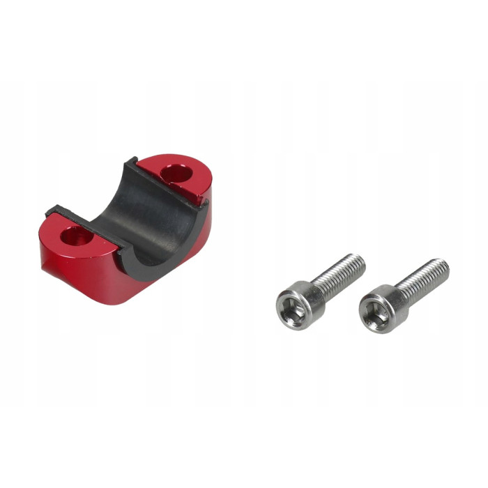 JR brake cylinder (pump) bracket color red (22 mm)