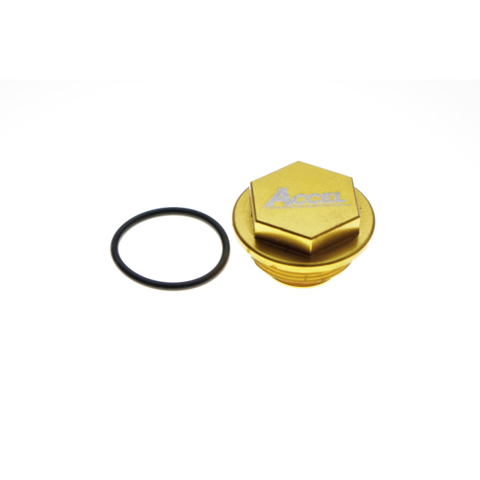 ACCEL brake master cylinder cover rear KTM BREMBO '04-'13 gold color