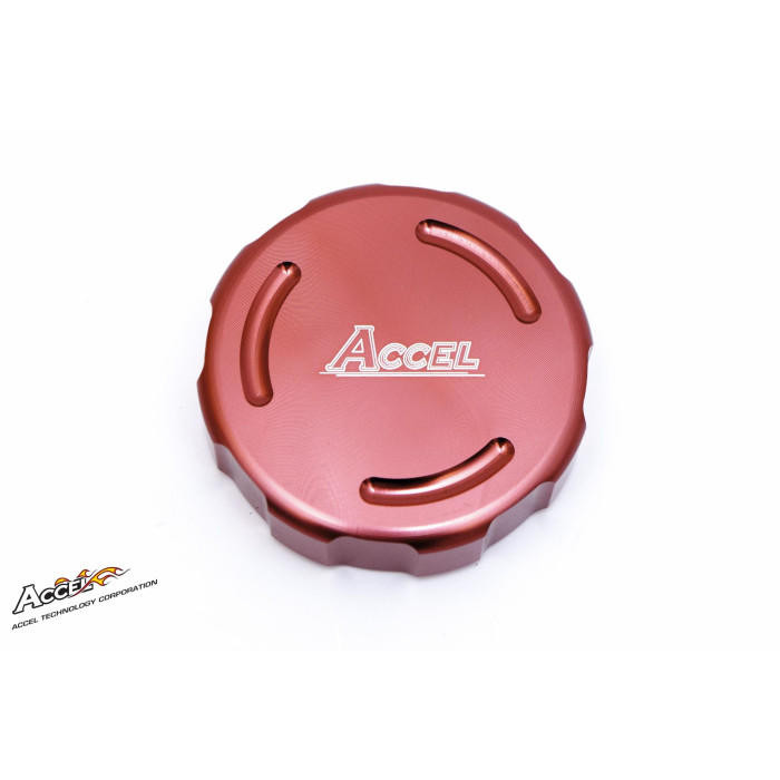 ACCEL brake master cylinder cover color red