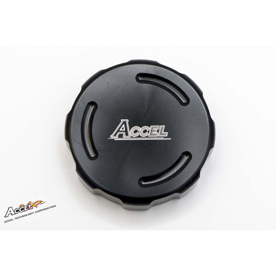 ACCEL brake master cylinder cover STREET color black
