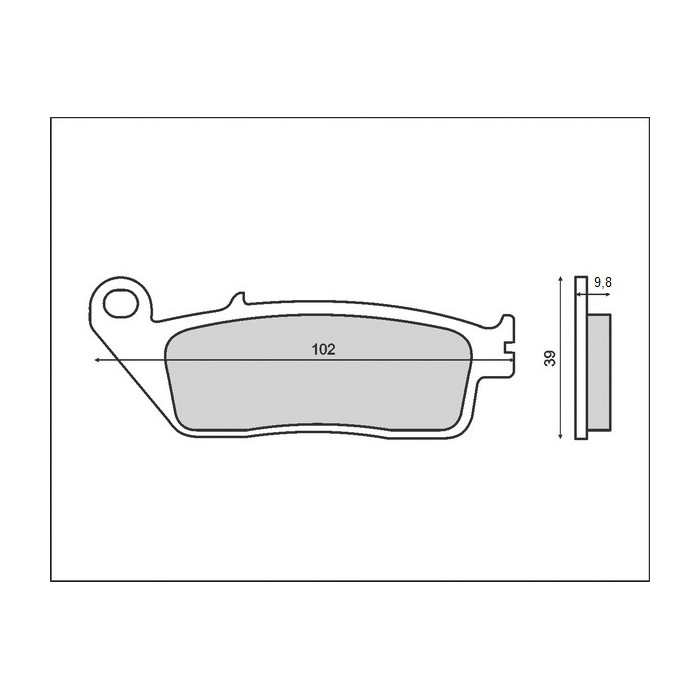 BRENTA brake pads KH196 (FT 3071)