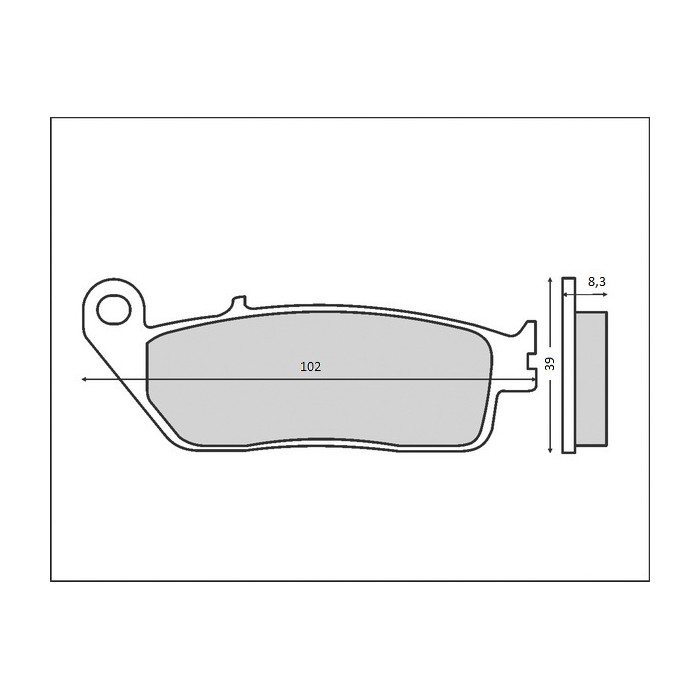BRENTA brake pads KH226 / KH142 (FT 3059)