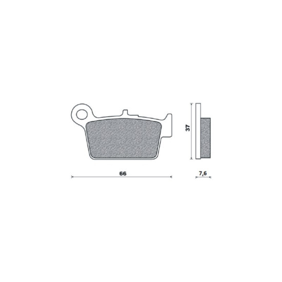 BRENTA brake pads KH367 / 2 (FT 3125)