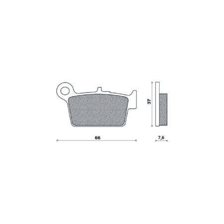 BRENTA brake pads KH367 / 2 (FT 3125)