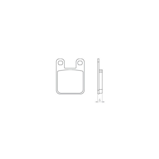 BRENTA brake pads KH115 Metalic sinter (gold color) (FT 4015)