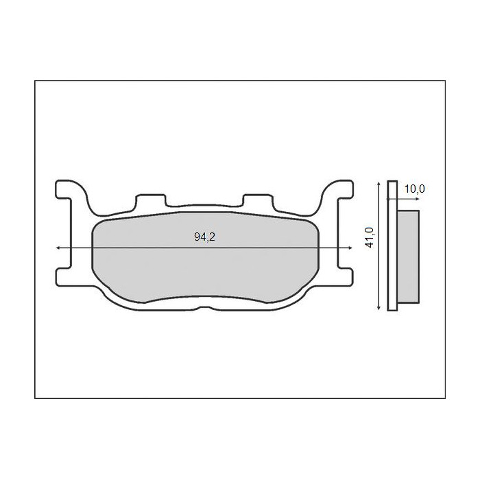 BRENTA brake pads KH199 front (FT 3019)