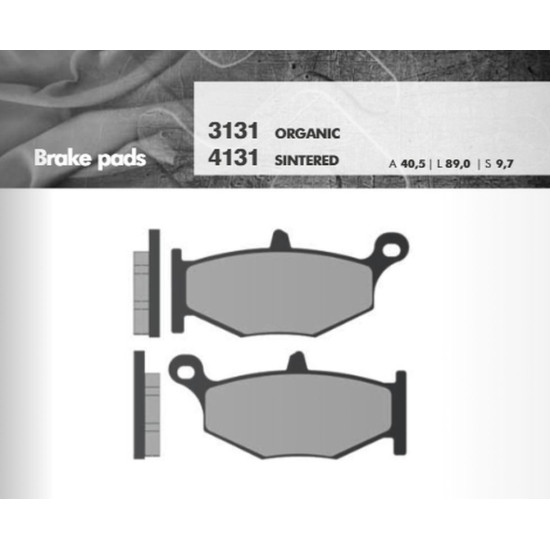 BRENTA brake pads KH419 SUZUKI GSX / GSR / GSXR rear (FT 3131)