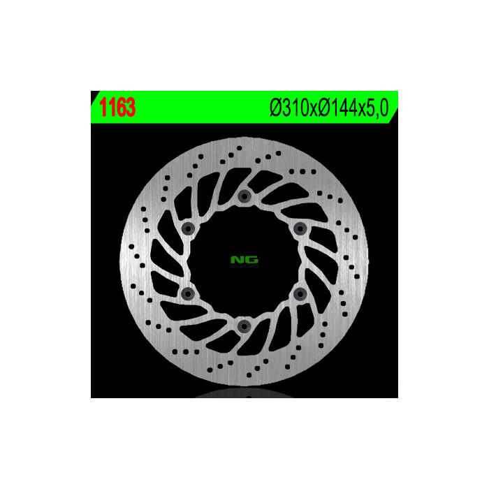 NG brake disc front TRIUMPH 790 / 865 / 900 (310x144x5) (6X10,5mm)
