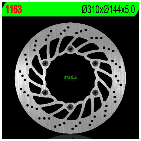 NG brake disc front TRIUMPH 790 / 865 / 900 (310x144x5) (6X10,5mm)