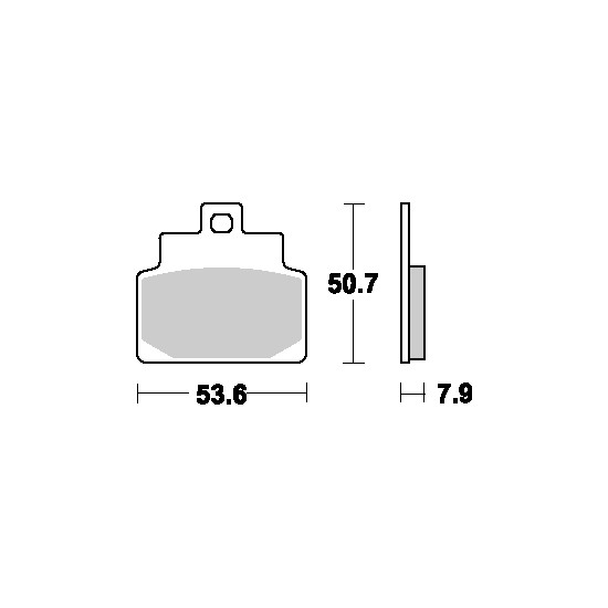 SBS stabdžių kaladėlės...