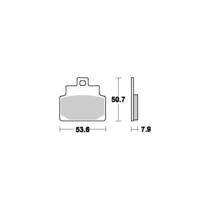 SBS brake pads KH301 MAXI CARBON CARBON TECH color black